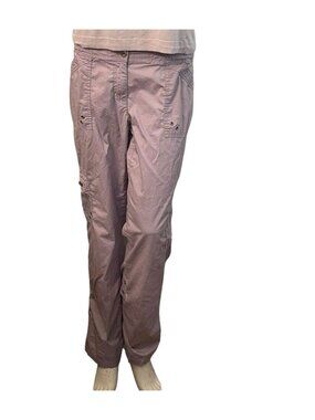 Chicos Ladies Small Size 0 Purple Cargo Pants